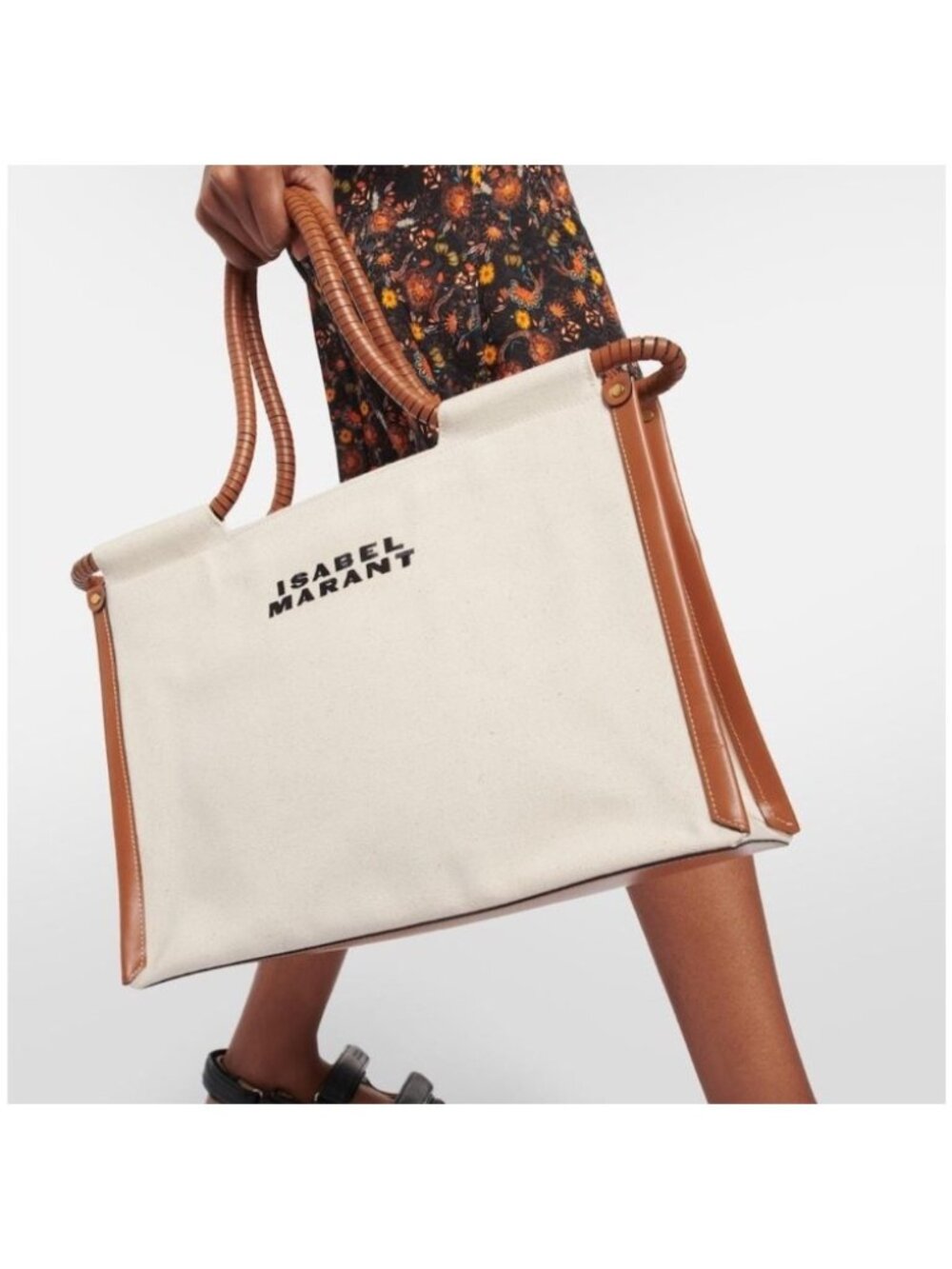Isabel Marant Toledo Canvas Tote Bag New
